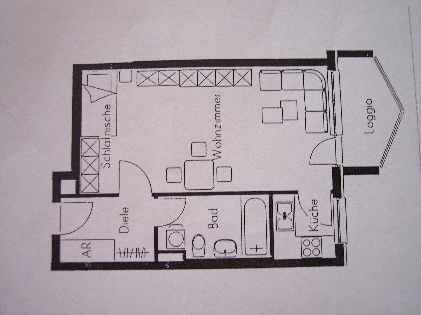 Prenájom bytu 1-izbový 37 m², Adelheidstraße 28a, Nürnberg, Bavorsko Prenájom bytu 1-izbový 37 m², Adelheidstraße 28a, Nürnberg, Bavorsko