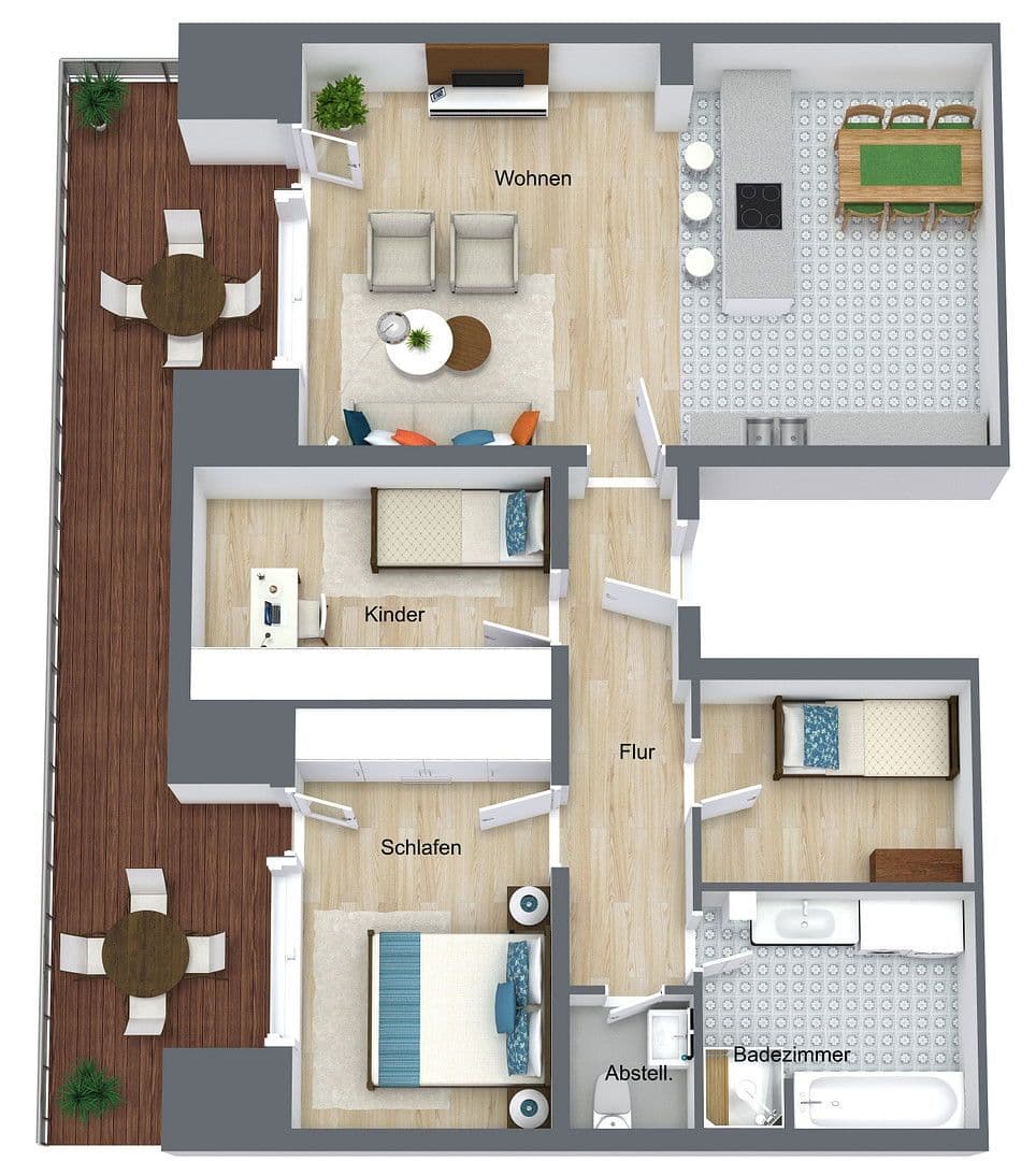 Predaj bytu 4-izbový 98 m², Dachauer Straße 72b, Olching, Bavorsko Predaj bytu 4-izbový 98 m², Dachauer Straße 72b, Olching, Bavorsko