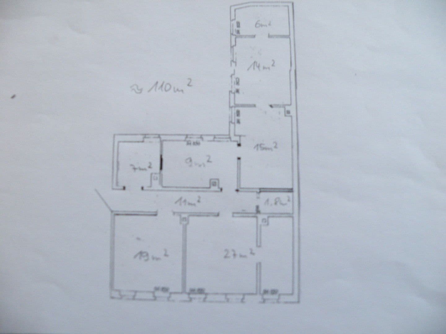 Prenájom bytu 3-izbový 110 m², Apolda, Durínsko Prenájom bytu 3-izbový 110 m², Apolda, Durínsko