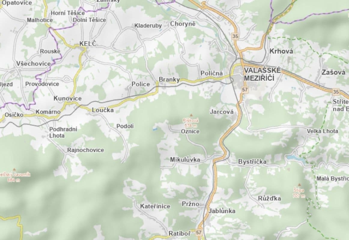 Predaj pozemku 4.194 m², Police, Zlínský kraj Predaj pozemku 4.194 m², Police, Zlínský kraj