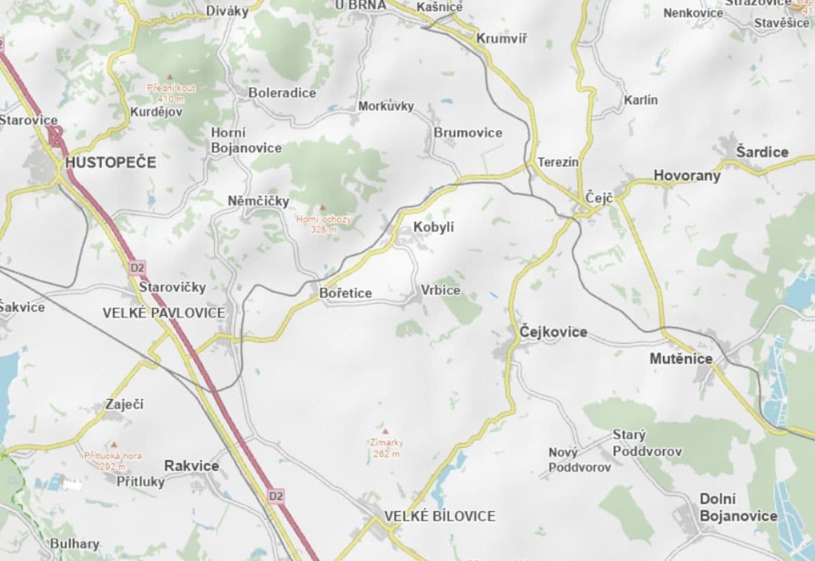 Predaj pozemku 3.484 m², Čejkovice, Jihomoravský kraj Predaj pozemku 3.484 m², Čejkovice, Jihomoravský kraj