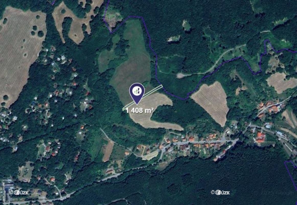 Predaj pozemku 1.408 m², Nová Lhota, Jihomoravský kraj Predaj pozemku 1.408 m², Nová Lhota, Jihomoravský kraj