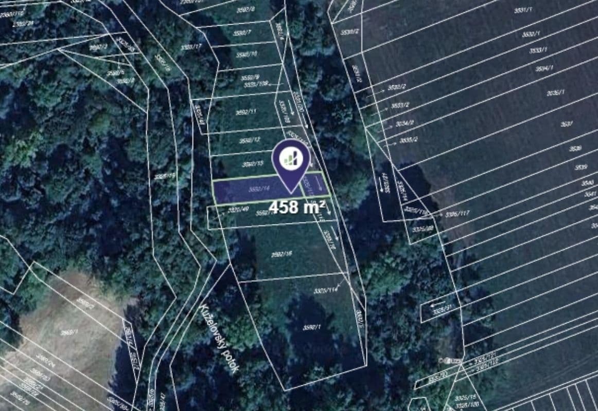 Predaj pozemku 1.564 m², Hroznová Lhota, Jihomoravský kraj Predaj pozemku 1.564 m², Hroznová Lhota, Jihomoravský kraj