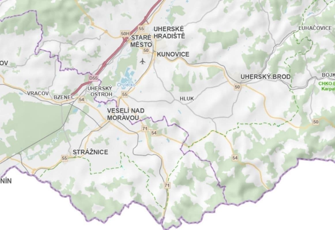 Predaj pozemku 1.564 m², Hroznová Lhota, Jihomoravský kraj Predaj pozemku 1.564 m², Hroznová Lhota, Jihomoravský kraj