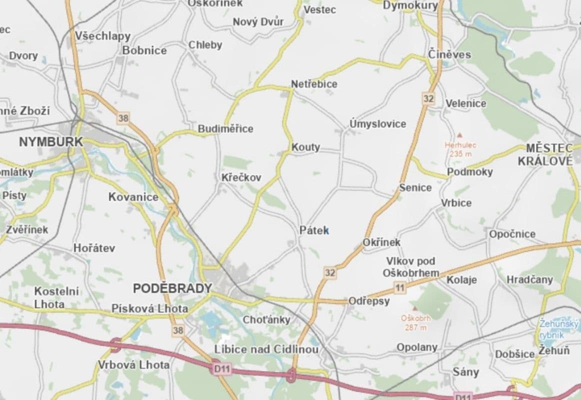 Predaj pozemku 8.074 m², Okřínek, Středočeský kraj Predaj pozemku 8.074 m², Okřínek, Středočeský kraj