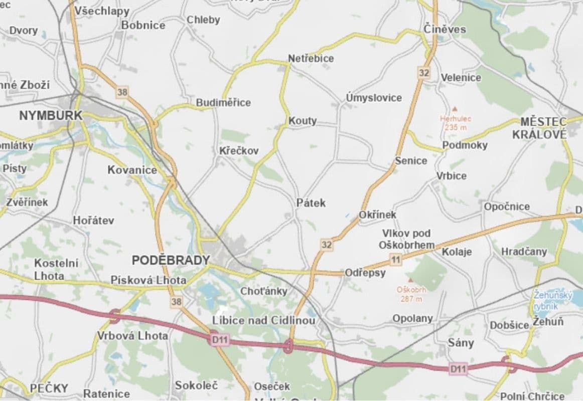 Predaj pozemku 1.857 m², Okřínek, Středočeský kraj Predaj pozemku 1.857 m², Okřínek, Středočeský kraj