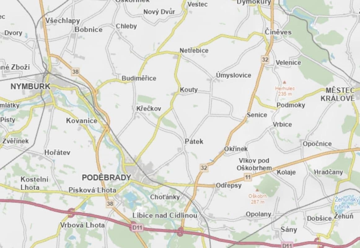 Predaj pozemku 5.402 m², Okřínek, Středočeský kraj Predaj pozemku 5.402 m², Okřínek, Středočeský kraj