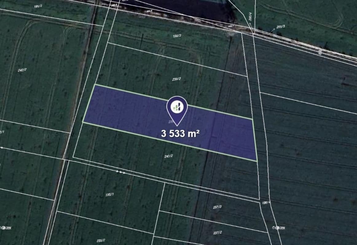 Predaj pozemku 3.533 m², Okřínek, Středočeský kraj Predaj pozemku 3.533 m², Okřínek, Středočeský kraj