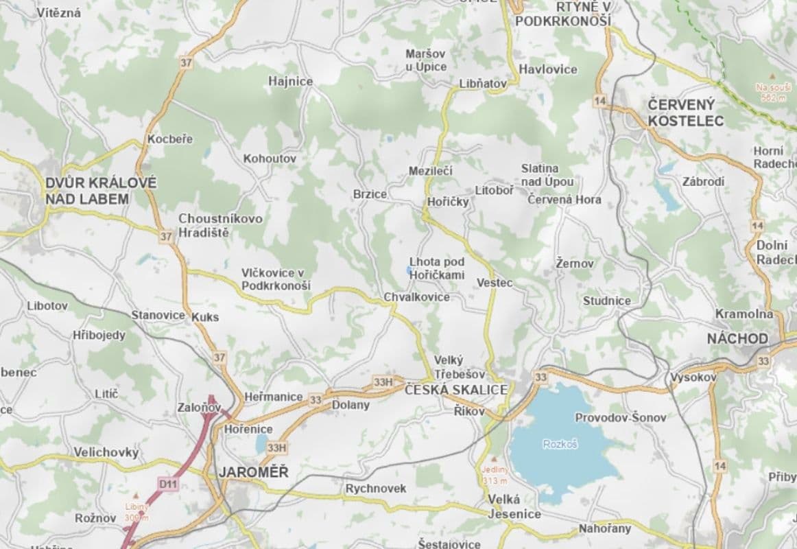 Predaj pozemku 4.598 m², Lhota pod Hořičkami, Královéhradecký kraj Predaj pozemku 4.598 m², Lhota pod Hořičkami, Královéhradecký kraj