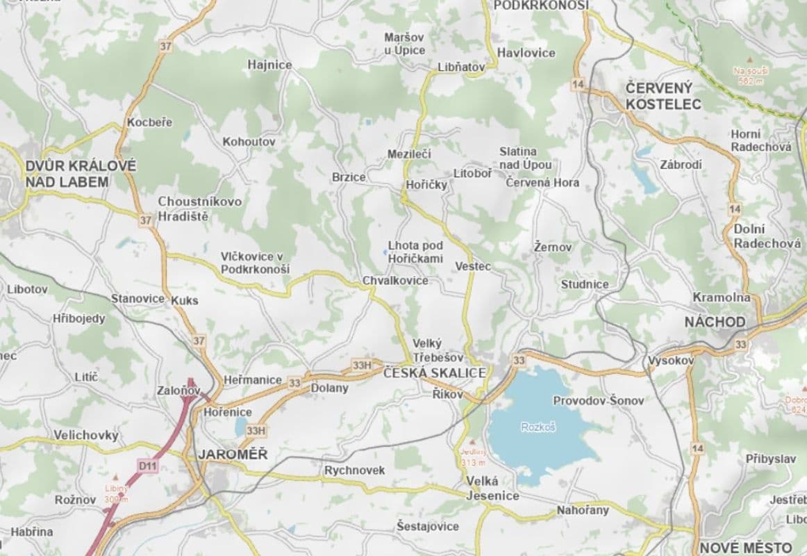 Predaj pozemku 3.133 m², Lhota pod Hořičkami, Královéhradecký kraj Predaj pozemku 3.133 m², Lhota pod Hořičkami, Královéhradecký kraj