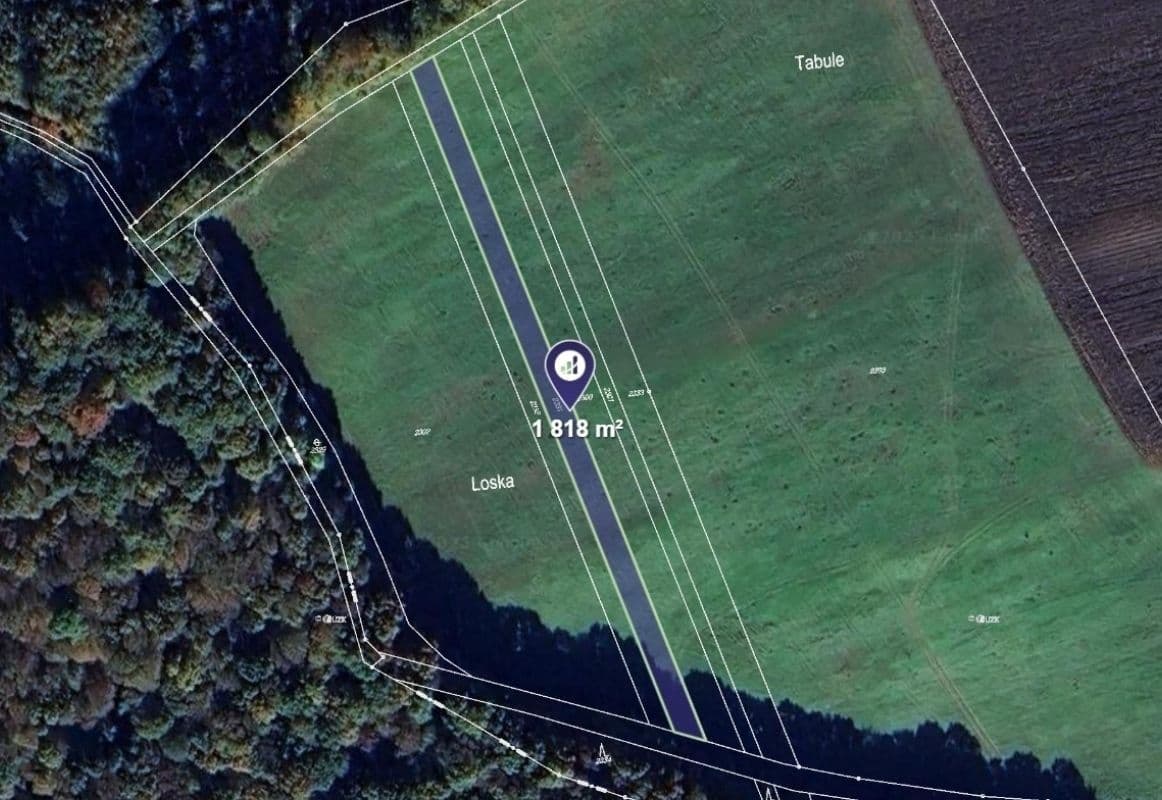 Predaj pozemku 1.818 m², Doubravy, Zlínský kraj Predaj pozemku 1.818 m², Doubravy, Zlínský kraj