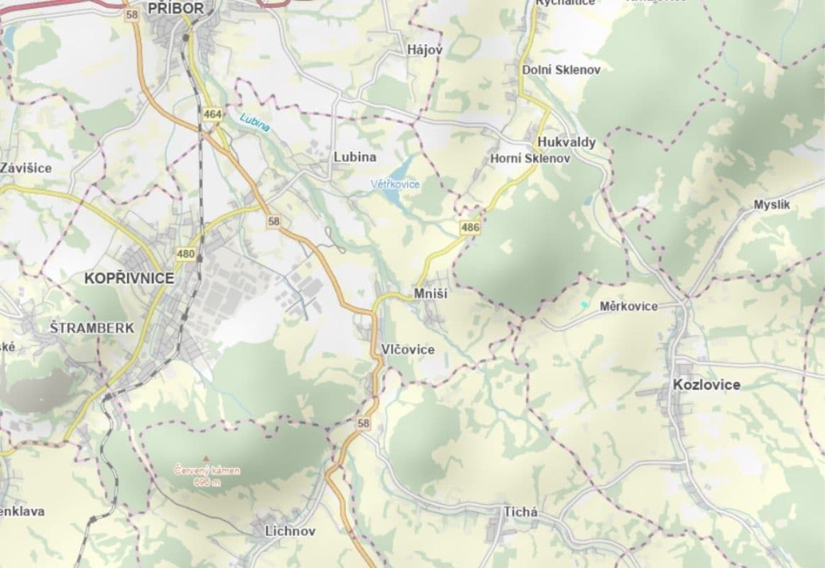 Predaj pozemku 4.215 m², Kozlovice, Moravskoslezský kraj Predaj pozemku 4.215 m², Kozlovice, Moravskoslezský kraj