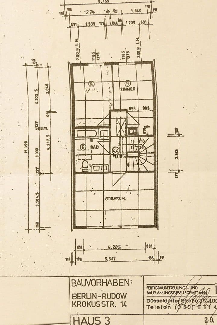 Predaj domu 120 m², pozemek 341 m², Krokusstraße 14, Berlin-Rudow, Berlín Predaj domu 120 m², pozemek 341 m², Krokusstraße 14, Berlin-Rudow, Berlín