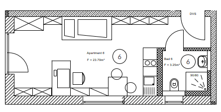 Predaj bytu 1-izbový 20 m², Am Starzenbachweg 16, Deggendorf, Bavorsko Predaj bytu 1-izbový 20 m², Am Starzenbachweg 16, Deggendorf, Bavorsko