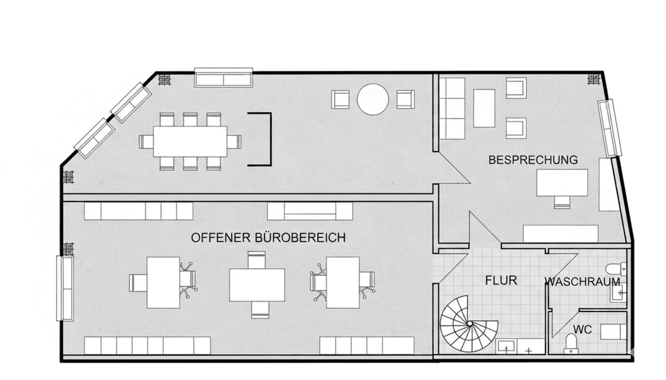 Prenájom kancelárie 131 m², Durach, Bavorsko Prenájom kancelárie 131 m², Durach, Bavorsko