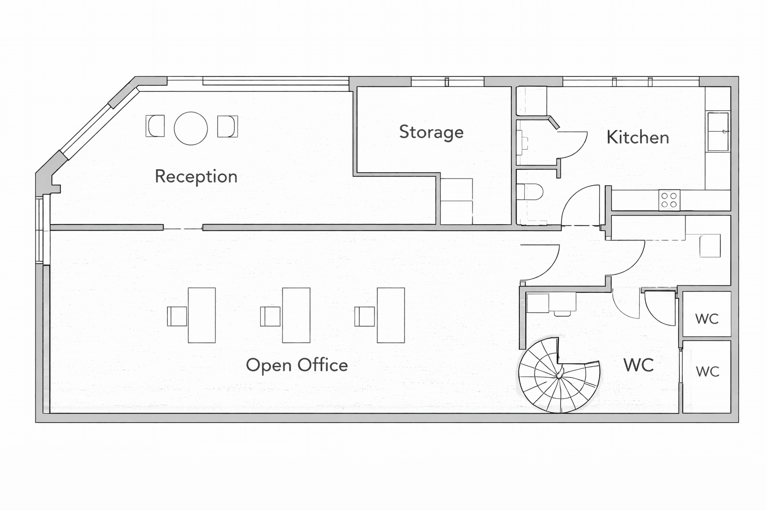 Prenájom kancelárie 131 m², Durach, Bavorsko Prenájom kancelárie 131 m², Durach, Bavorsko