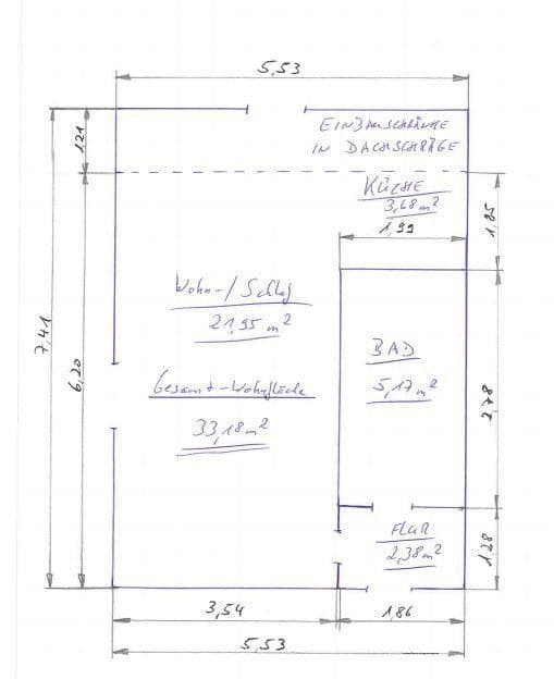 Prenájom bytu 1-izbový 33 m², Am Gänseacker 27, Bad Füssing, Bavorsko Prenájom bytu 1-izbový 33 m², Am Gänseacker 27, Bad Füssing, Bavorsko