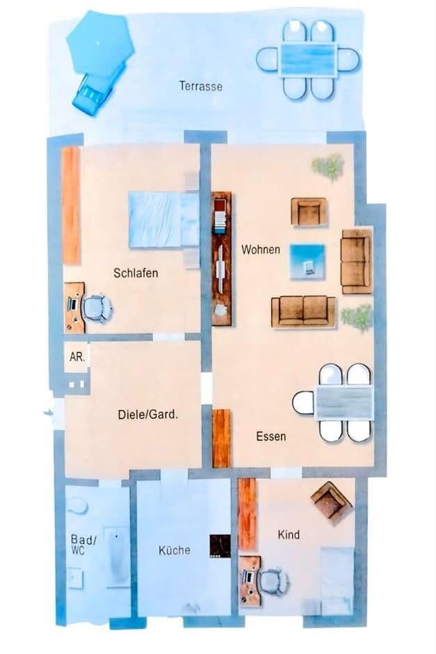 Predaj bytu 3-izbový 101 m², Obersontheim, Bádensko-Wurttembersko Predaj bytu 3-izbový 101 m², Obersontheim, Bádensko-Wurttembersko