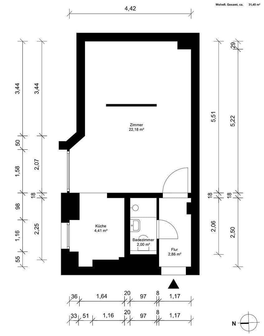 Predaj bytu 1-izbový 32 m², Berlin, Berlín Predaj bytu 1-izbový 32 m², Berlin, Berlín