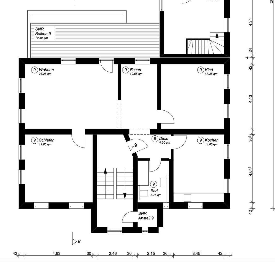 Predaj bytu 3-izbový 109 m², Augsburg, Bavorsko Predaj bytu 3-izbový 109 m², Augsburg, Bavorsko