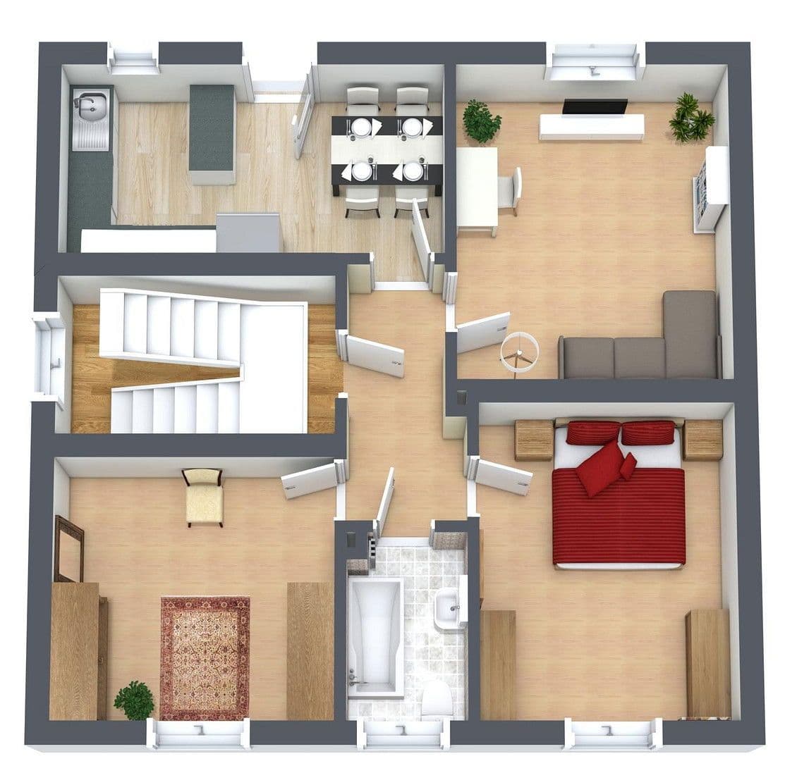 Predaj domu 180 m², pozemek 480 m², Schweinfurt, Bavorsko Predaj domu 180 m², pozemek 480 m², Schweinfurt, Bavorsko