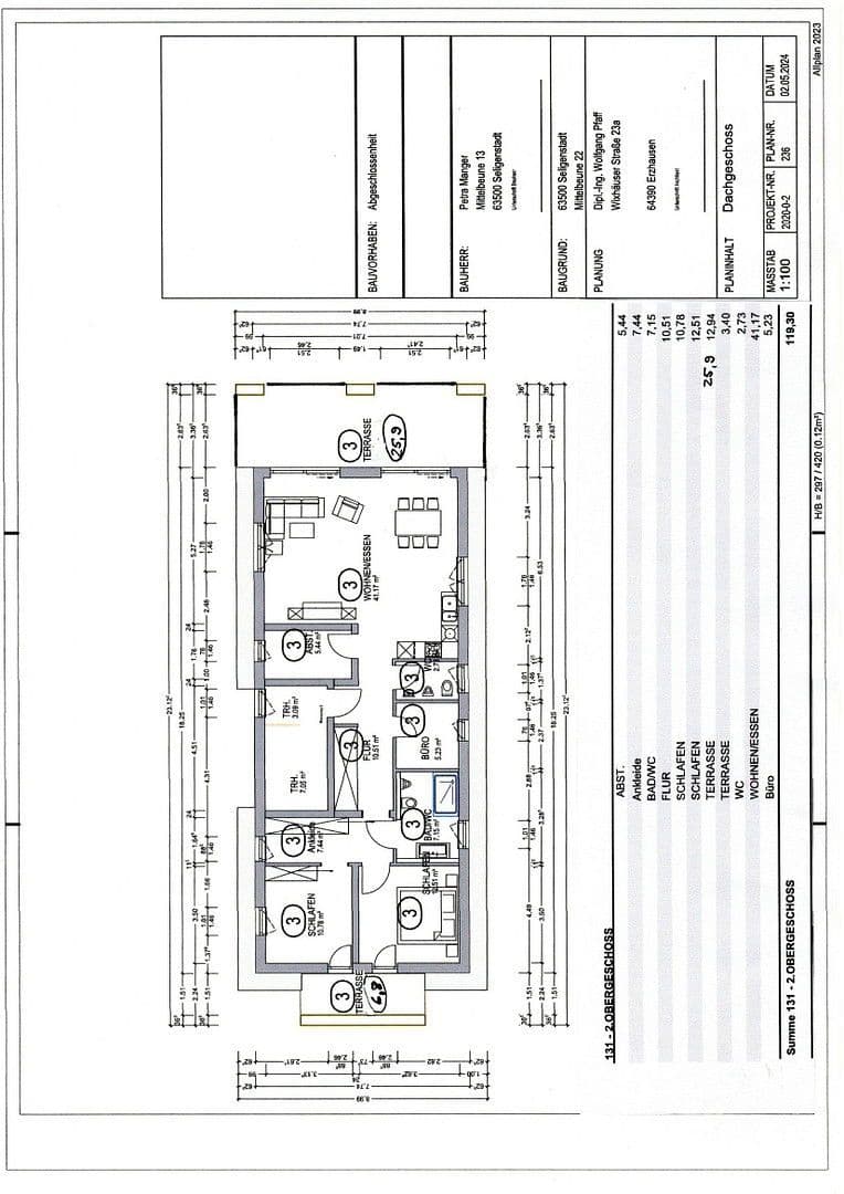 Predaj bytu 3-izbový 119 m², Seligenstadt, Hesensko Predaj bytu 3-izbový 119 m², Seligenstadt, Hesensko