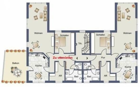 Prenájom bytu 2-izbový 106 m², Sienstr.1, Harsewinkel, Severné Porýnie - Westfálsko Prenájom bytu 2-izbový 106 m², Sienstr.1, Harsewinkel, Severné Porýnie - Westfálsko