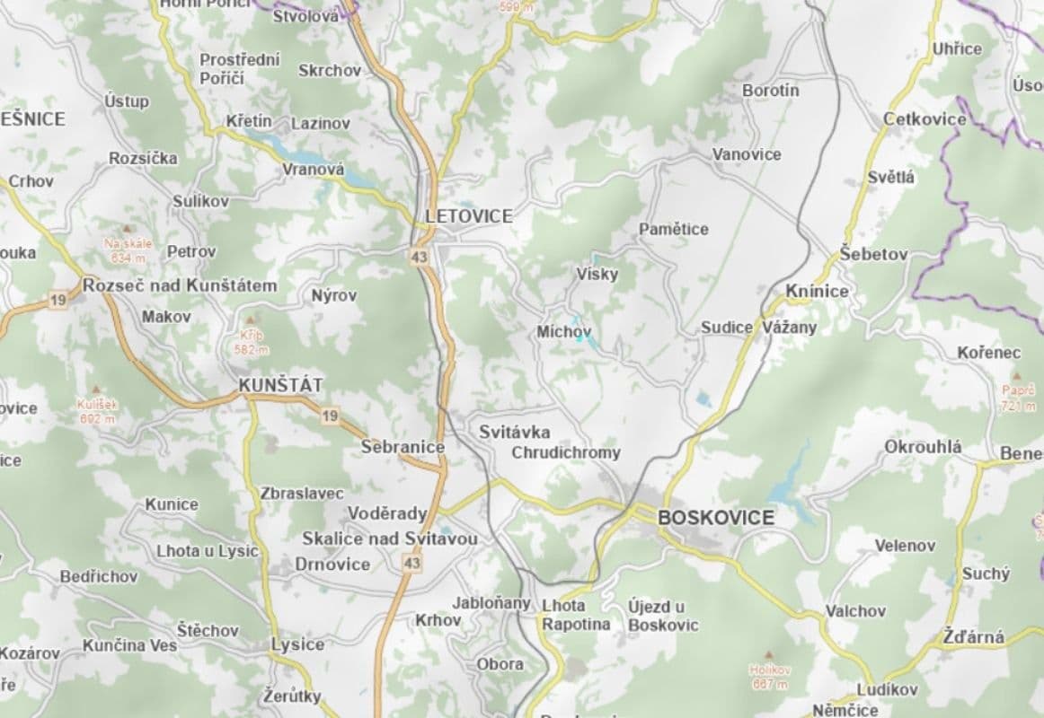 Predaj pozemku 28.532 m², Vísky, Jihomoravský kraj Predaj pozemku 28.532 m², Vísky, Jihomoravský kraj