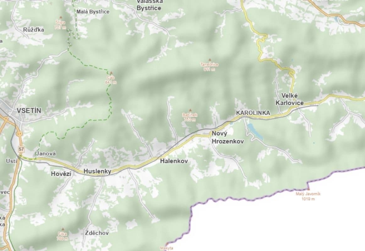 Predaj pozemku 1.890 m², Velké Karlovice, Zlínský kraj Predaj pozemku 1.890 m², Velké Karlovice, Zlínský kraj