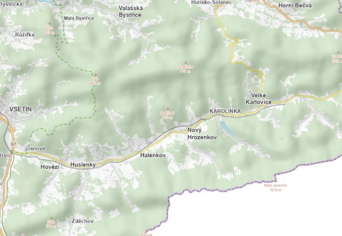 Predaj pozemku 2.523 m², Velké Karlovice, Zlínský kraj Predaj pozemku 2.523 m², Velké Karlovice, Zlínský kraj