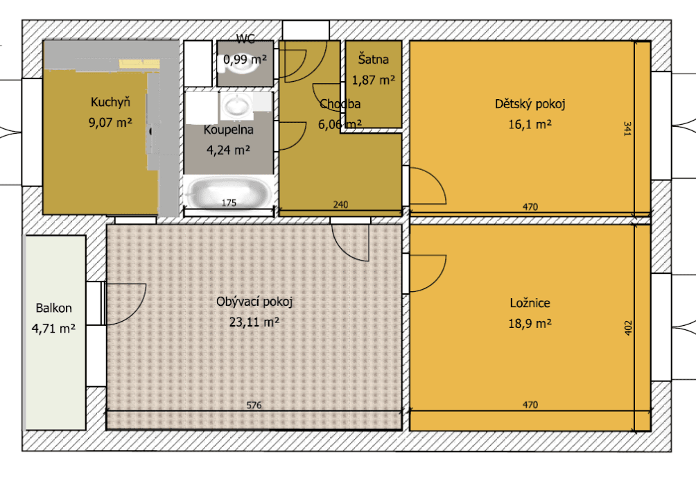 Predaj bytu 3-izbový 84 m², Holandská, Moravská Třebová, Pardubický kraj Predaj bytu 3-izbový 84 m², Holandská, Moravská Třebová, Pardubický kraj