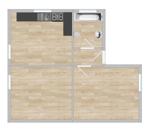 Prenájom bytu 2-izbový 40 m², Leverkusen, Severné Porýnie - Westfálsko Prenájom bytu 2-izbový 40 m², Leverkusen, Severné Porýnie - Westfálsko