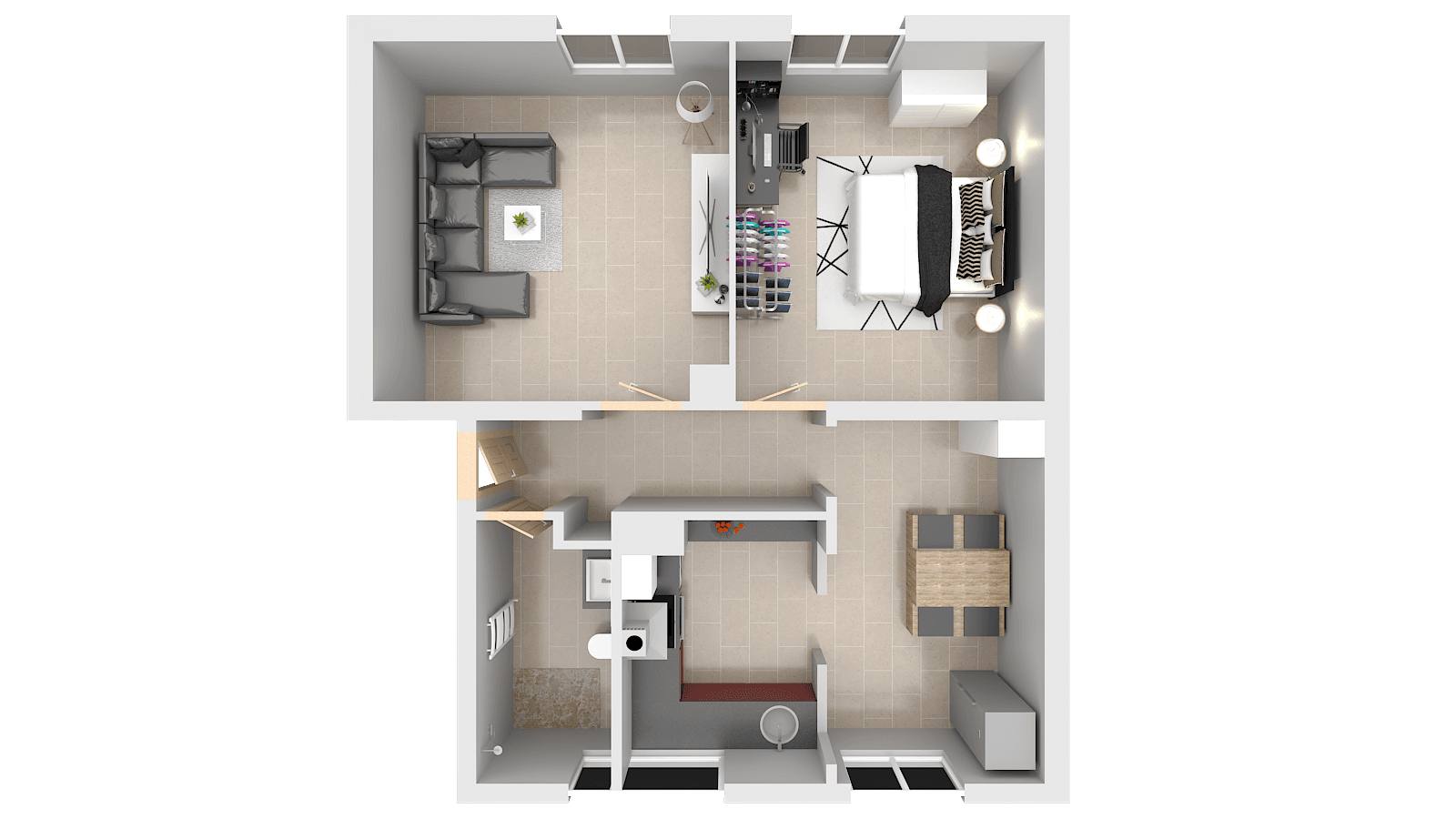 Prenájom bytu 2-izbový 56 m², Villmatstraße 7, Heilbronn, Bádensko-Wurttembersko Prenájom bytu 2-izbový 56 m², Villmatstraße 7, Heilbronn, Bádensko-Wurttembersko