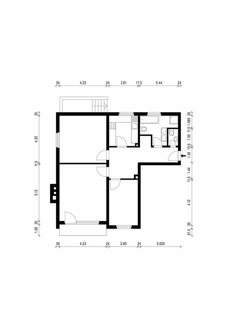 Predaj bytu 3-izbový 80 m², Ahlen, Severné Porýnie - Westfálsko Predaj bytu 3-izbový 80 m², Ahlen, Severné Porýnie - Westfálsko