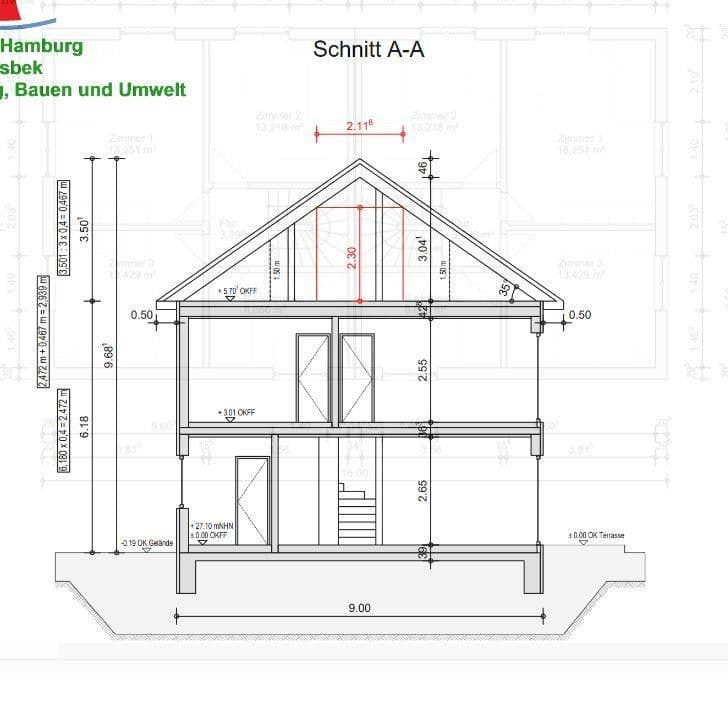 Prenájom domu 137 m², pozemek 322 m², Hamburg, Hamburg Prenájom domu 137 m², pozemek 322 m², Hamburg, Hamburg
