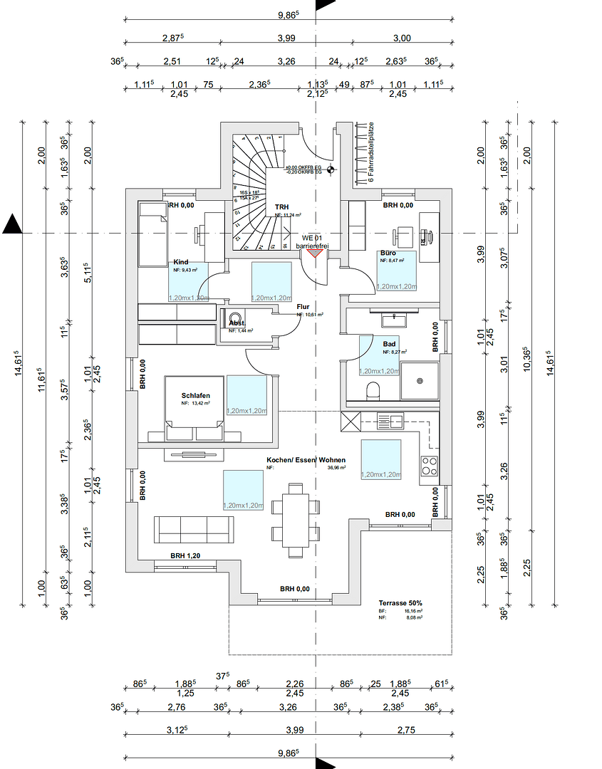 Predaj pozemku 1.175 m², Schillerstraße 17-19, Dornburg, Hesensko Predaj pozemku 1.175 m², Schillerstraße 17-19, Dornburg, Hesensko