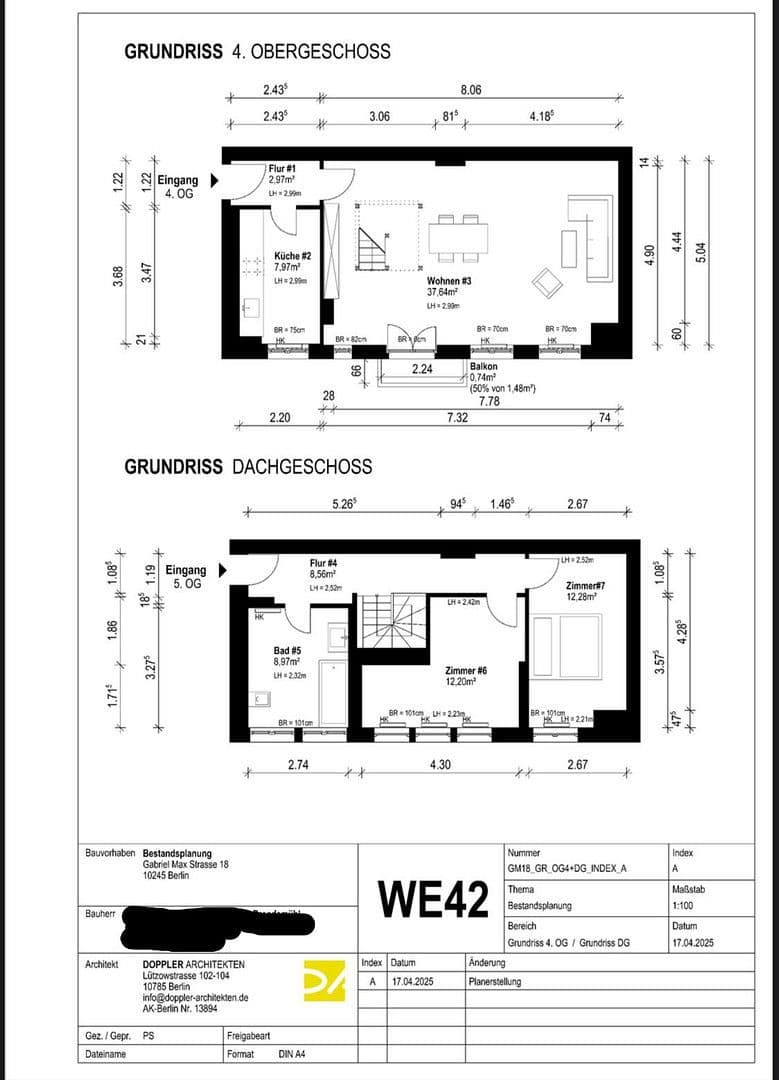 Predaj bytu 3-izbový 92 m², Gabriel-Max-Straße 18, Berlin, Berlín Predaj bytu 3-izbový 92 m², Gabriel-Max-Straße 18, Berlin, Berlín