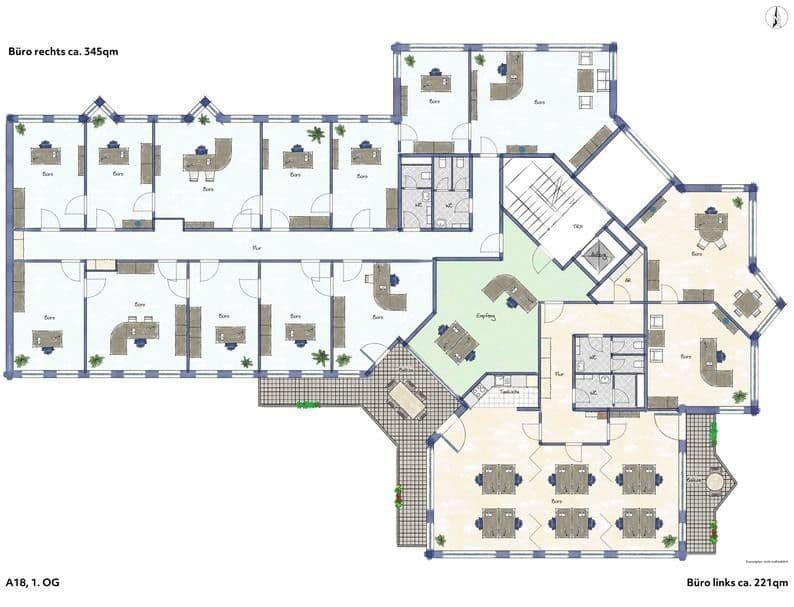 Prenájom kancelárie 566 m², Andernacher Straße 18, Nürnberg, Bavorsko Prenájom kancelárie 566 m², Andernacher Straße 18, Nürnberg, Bavorsko