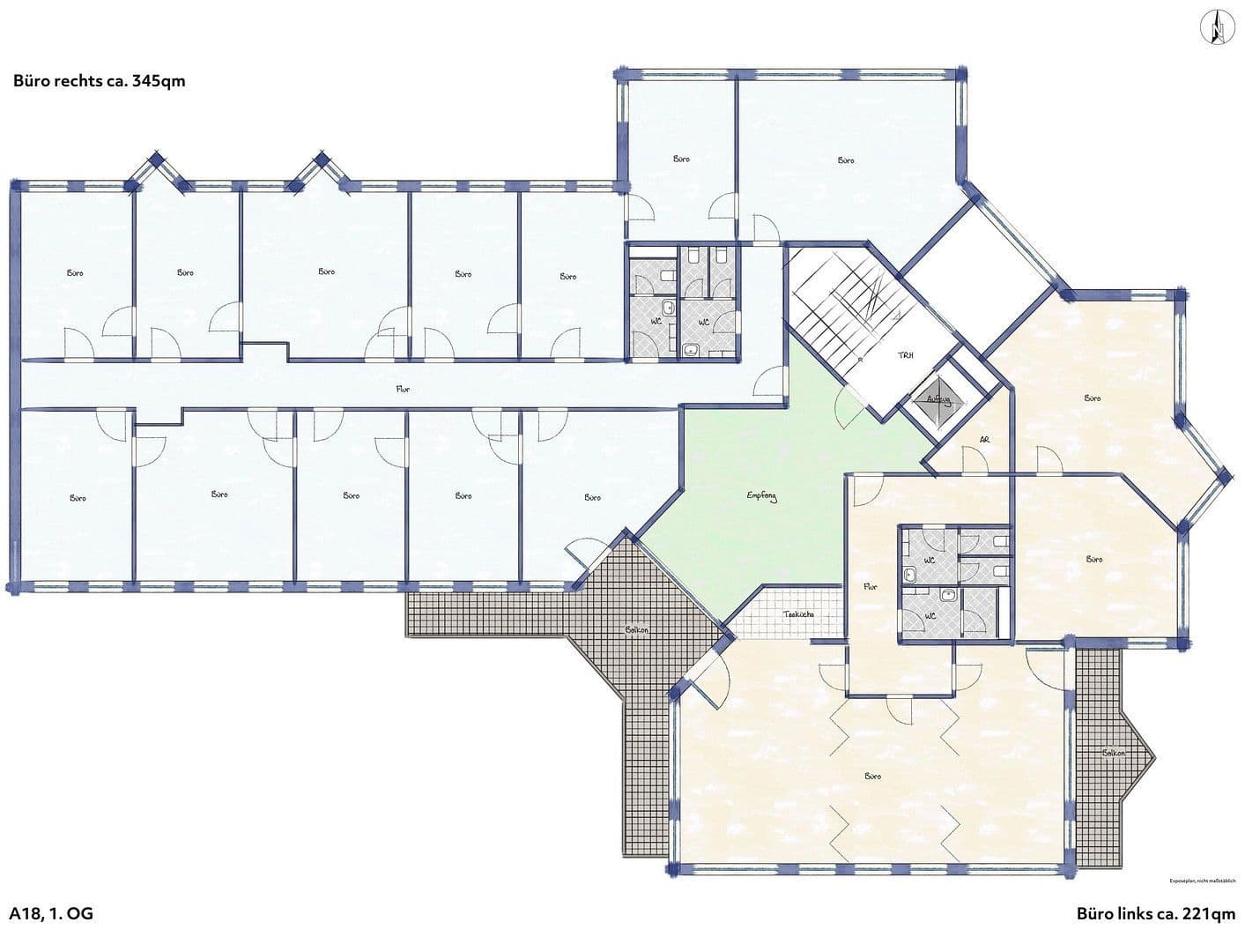 Prenájom kancelárie 566 m², Andernacher Straße 18, Nürnberg, Bavorsko Prenájom kancelárie 566 m², Andernacher Straße 18, Nürnberg, Bavorsko