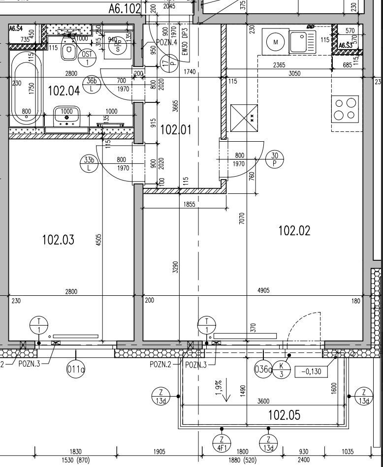 Prenájom bytu 2-izbový 54 m², Waltariho, Praha, Praha Prenájom bytu 2-izbový 54 m², Waltariho, Praha, Praha