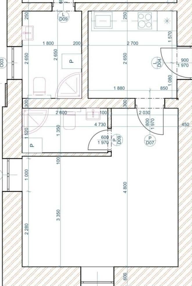Prenájom bytu 1-izbový 31 m², U Tyrše, Praha, Praha Prenájom bytu 1-izbový 31 m², U Tyrše, Praha, Praha