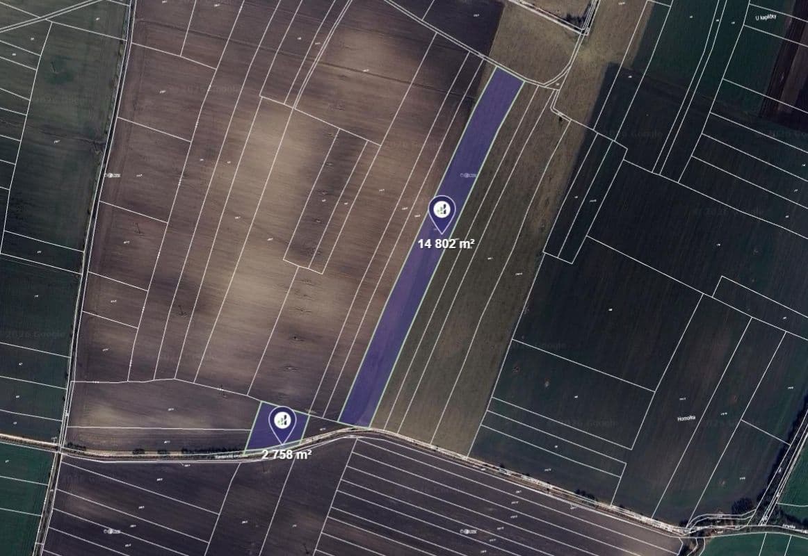 Predaj pozemku 19.238 m², Kostelní Hlavno, Středočeský kraj Predaj pozemku 19.238 m², Kostelní Hlavno, Středočeský kraj