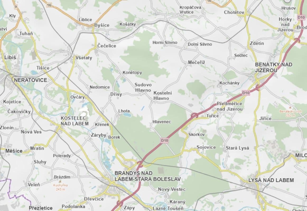 Predaj pozemku 19.238 m², Kostelní Hlavno, Středočeský kraj Predaj pozemku 19.238 m², Kostelní Hlavno, Středočeský kraj