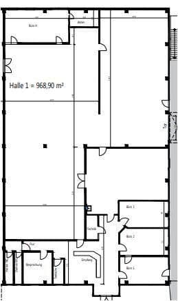 Prenájom nebytového priestoru 969 m², Meißener Dorfstraße 35, Minden, Severné Porýnie - Westfálsko Prenájom nebytového priestoru 969 m², Meißener Dorfstraße 35, Minden, Severné Porýnie - Westfálsko