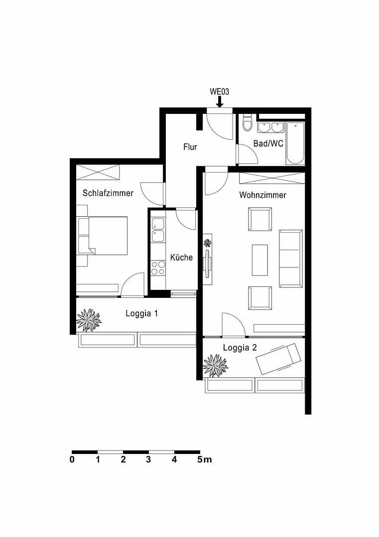 Predaj bytu 2-izbový 65 m², München, Bavorsko Predaj bytu 2-izbový 65 m², München, Bavorsko