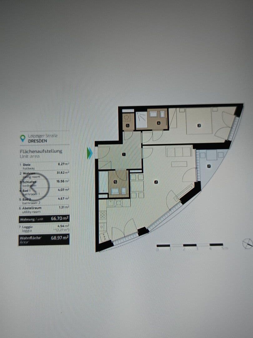 Prenájom bytu 2-izbový 69 m², Dresden, Sasko Prenájom bytu 2-izbový 69 m², Dresden, Sasko
