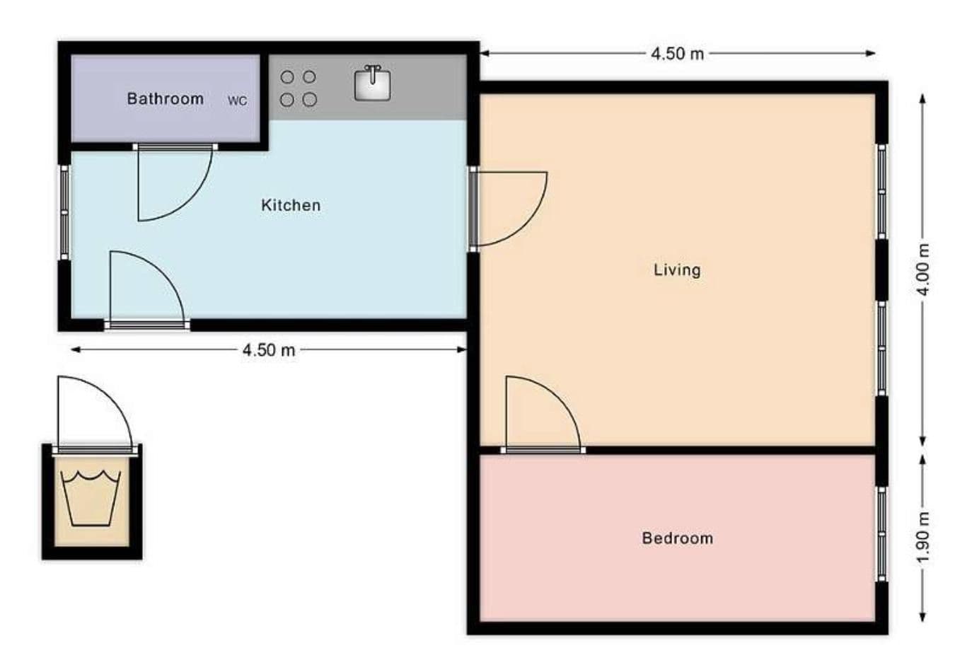 Predaj bytu 2-izbový 40 m², Wien, Viedeň Predaj bytu 2-izbový 40 m², Wien, Viedeň