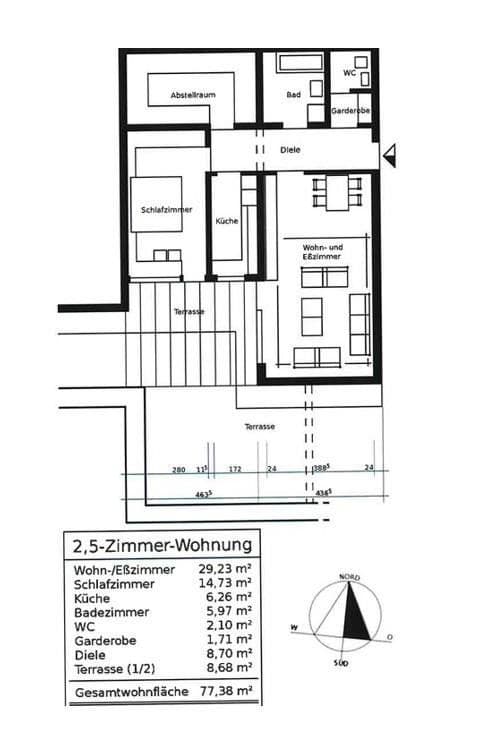 Prenájom bytu 2-izbový 77 m², Marienstr. 19, Waiblingen, Bádensko-Wurttembersko Prenájom bytu 2-izbový 77 m², Marienstr. 19, Waiblingen, Bádensko-Wurttembersko