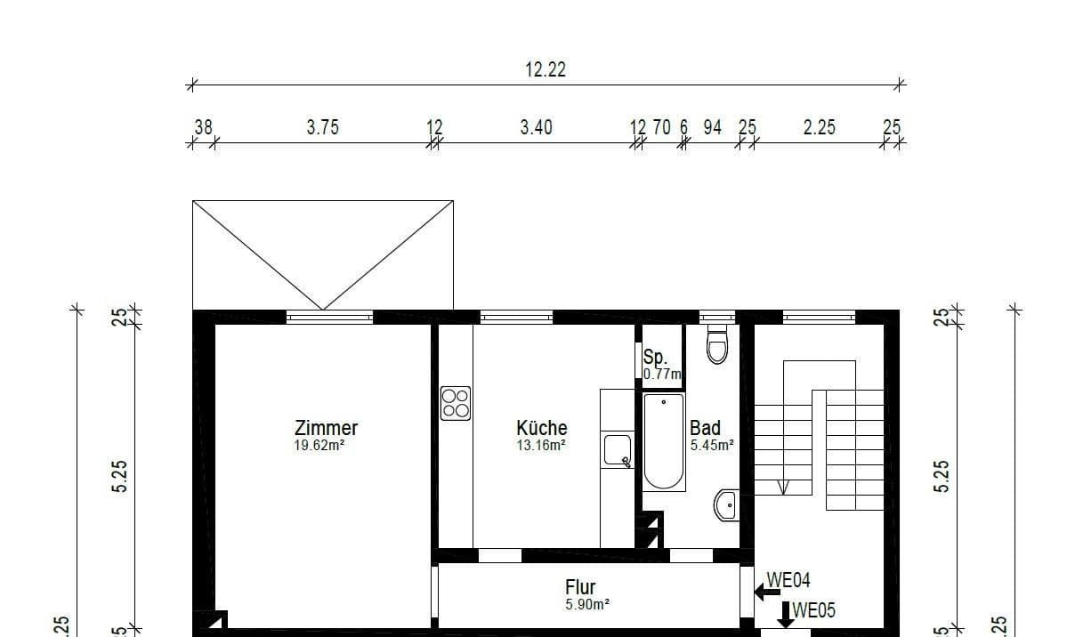 Predaj bytu 2-izbový 45 m², Essen, Severné Porýnie - Westfálsko Predaj bytu 2-izbový 45 m², Essen, Severné Porýnie - Westfálsko