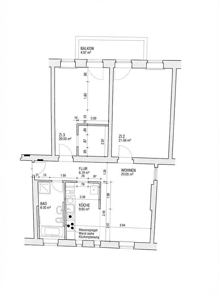 Predaj bytu 3-izbový 86 m², Berlin, Berlín Predaj bytu 3-izbový 86 m², Berlin, Berlín